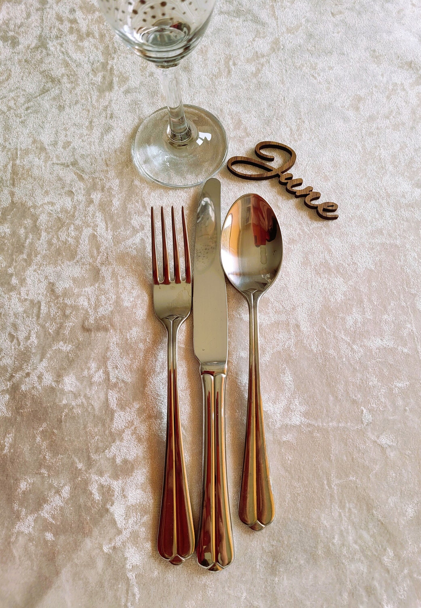 Personalised Wooden Wedding Place Names