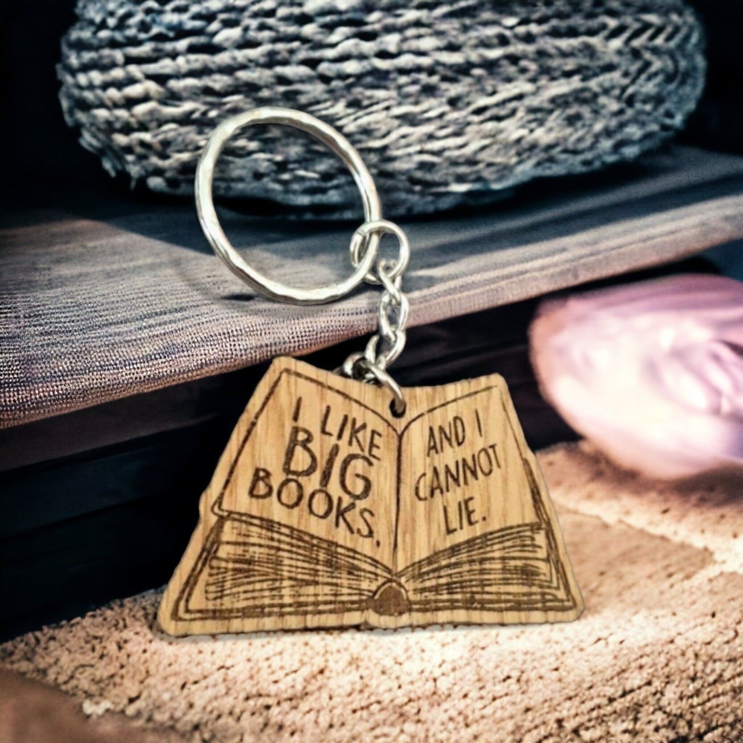 Book Lovers Keyring