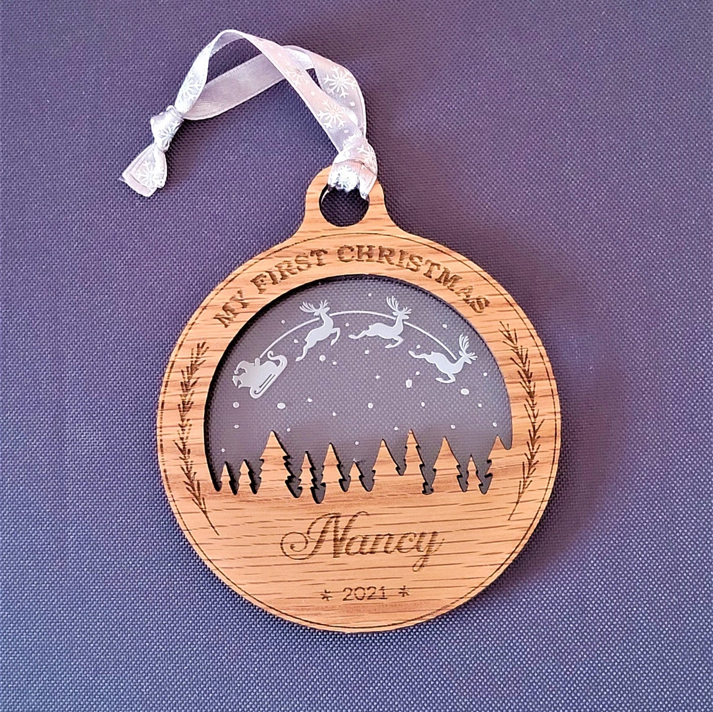 Baby's First Christmas Decoration - Tree Bauble