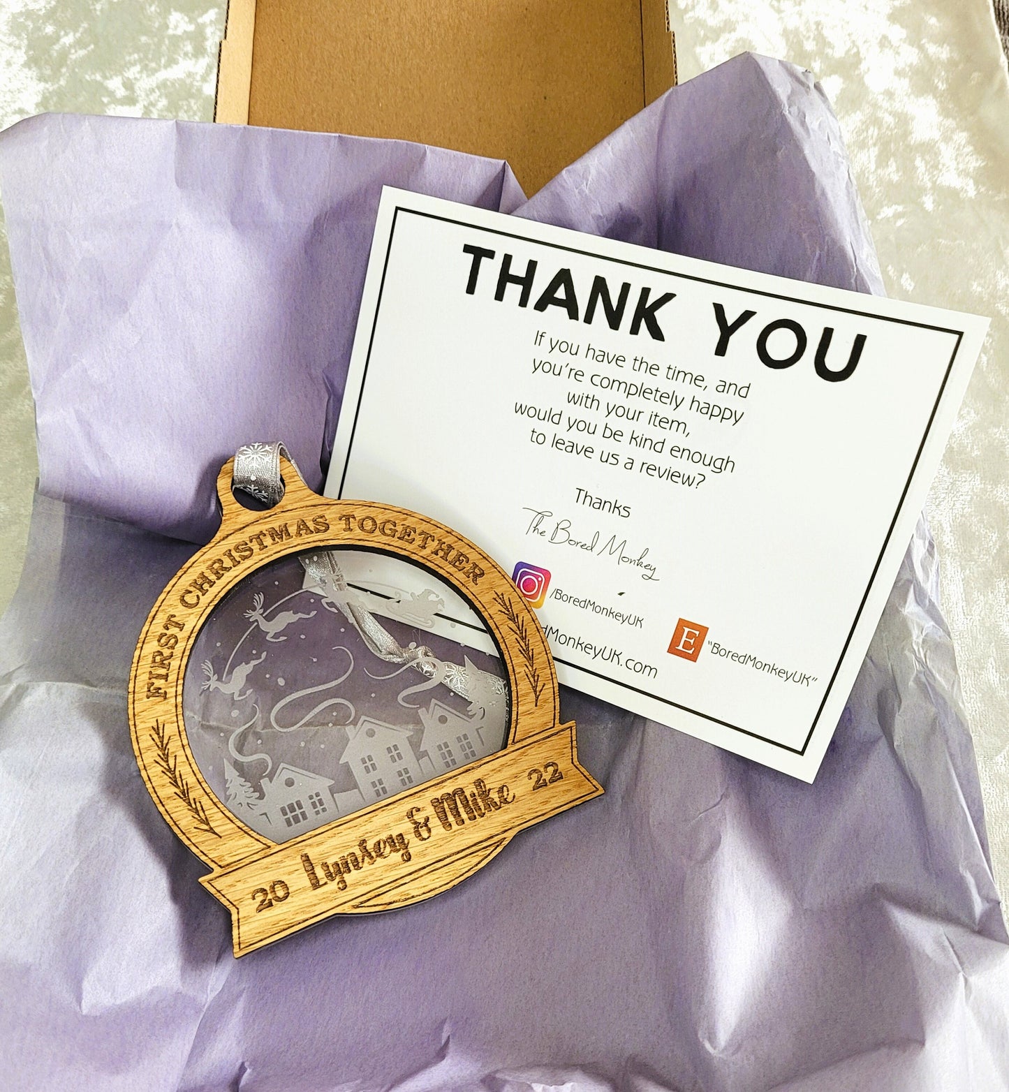 First Christmas, New Home Decoration