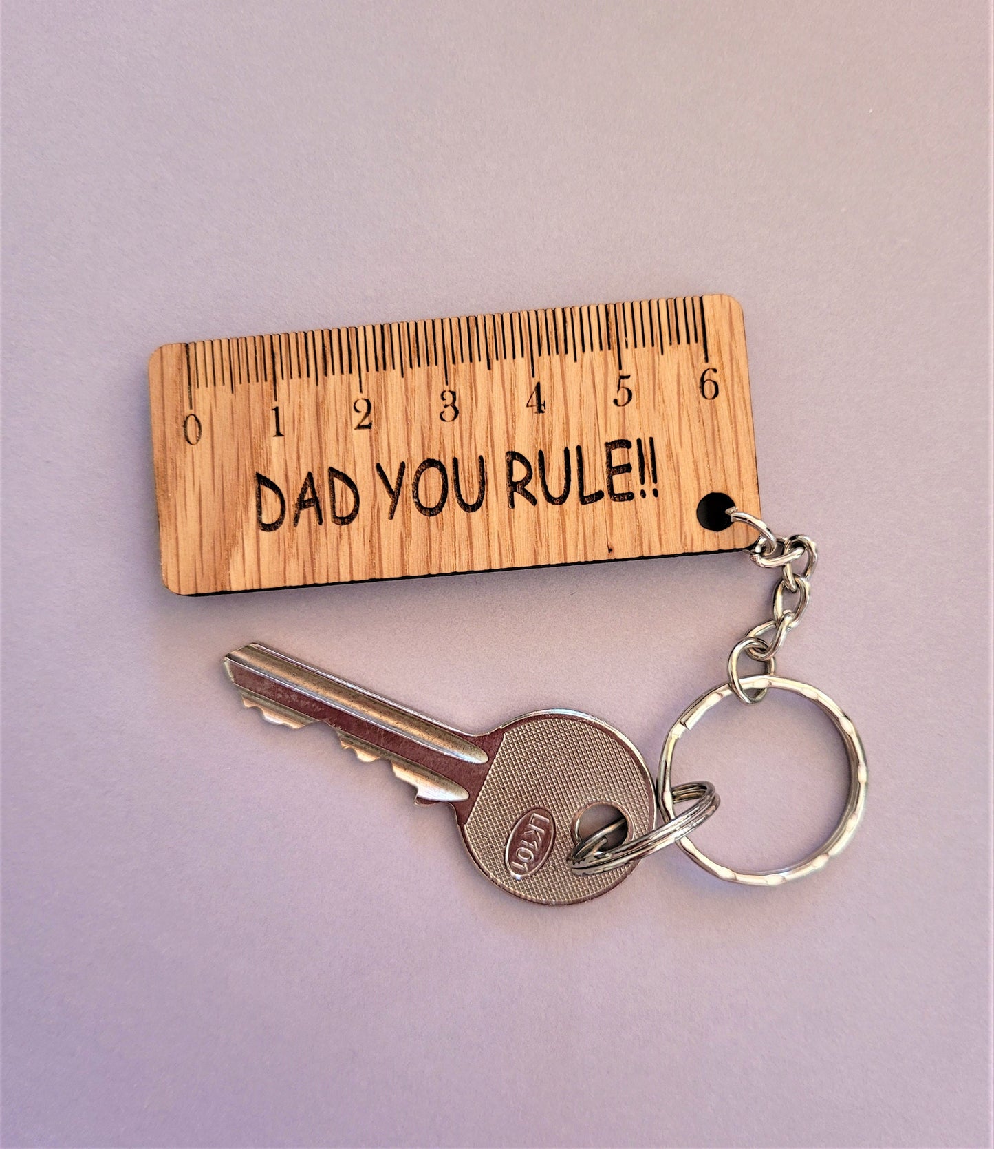 Builder Dad Keyring Gift