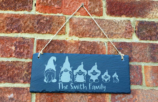 Elf Gonks Family Alternative Portrait in Slate