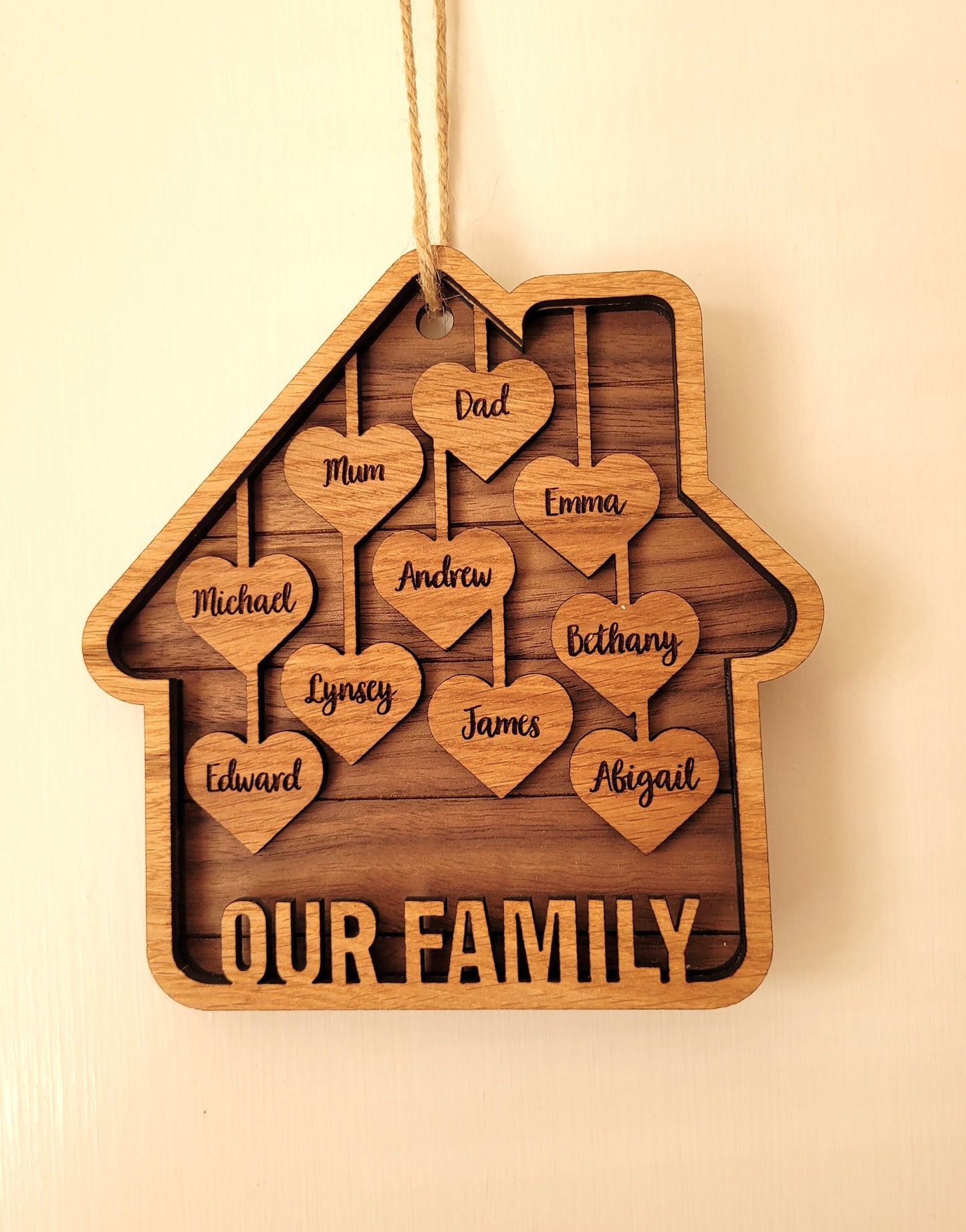 Mothers Birthday Gift - Wooden Custom Sign