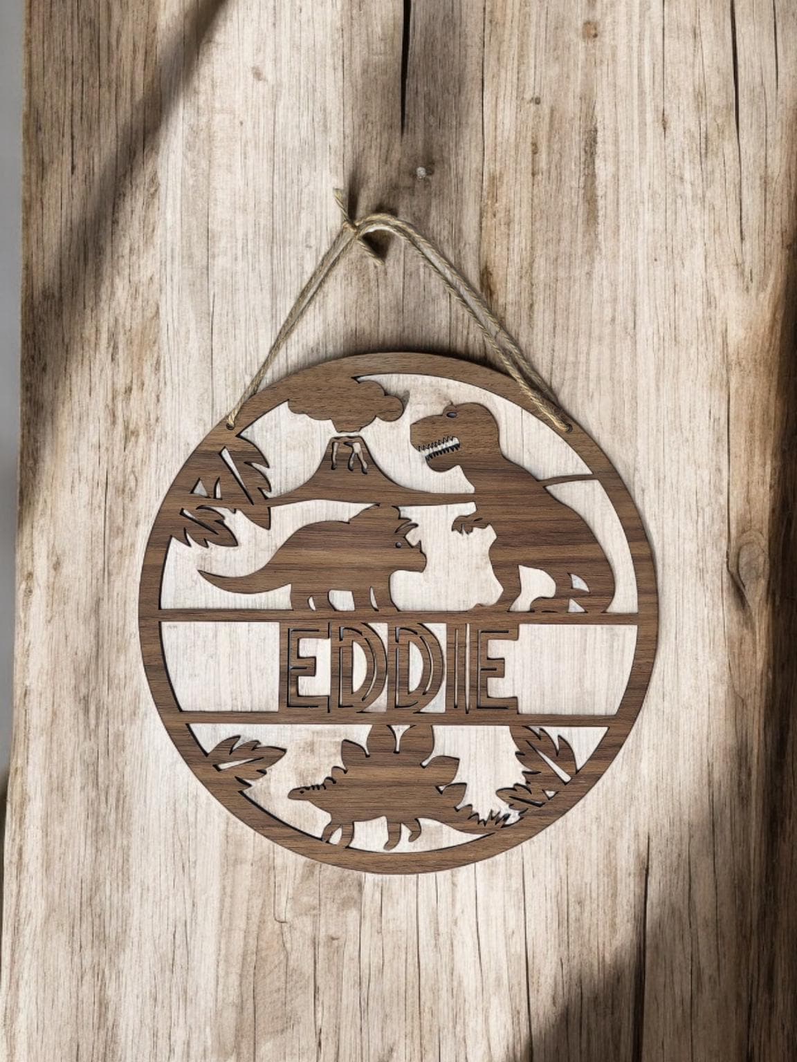 Dinosaur Bedroom Name sign