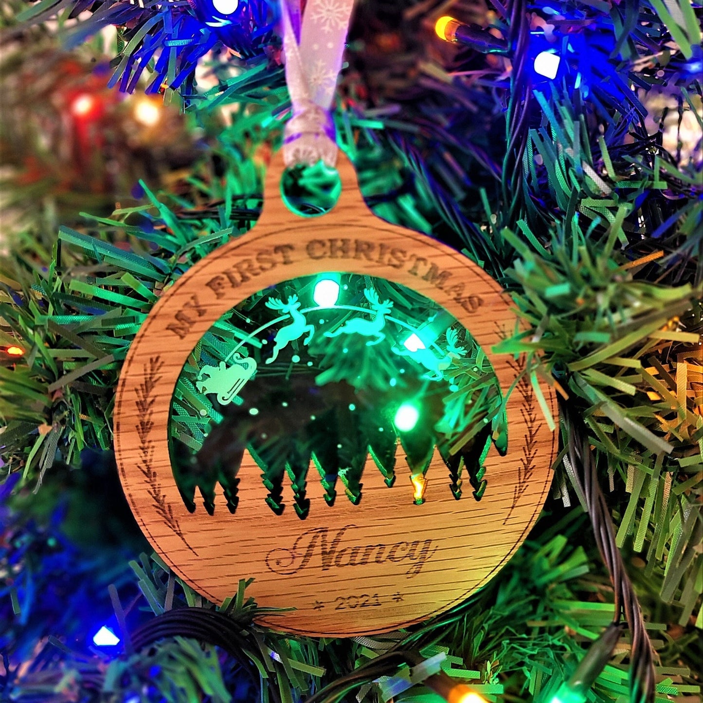 Baby's First Christmas Decoration - Tree Bauble