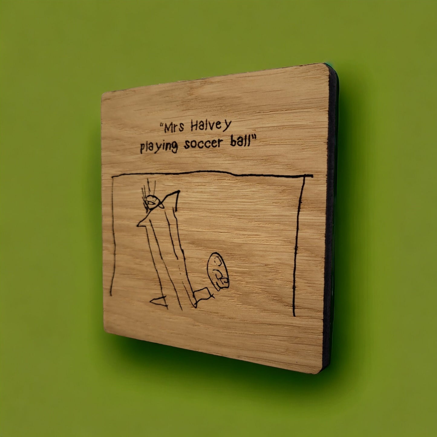 Custom Children's drawing Gift - Personalised Coaster