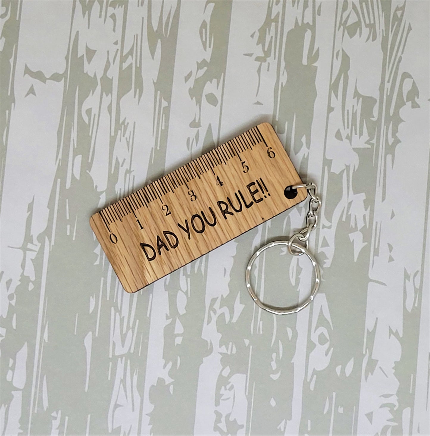 Builder Dad Keyring Gift