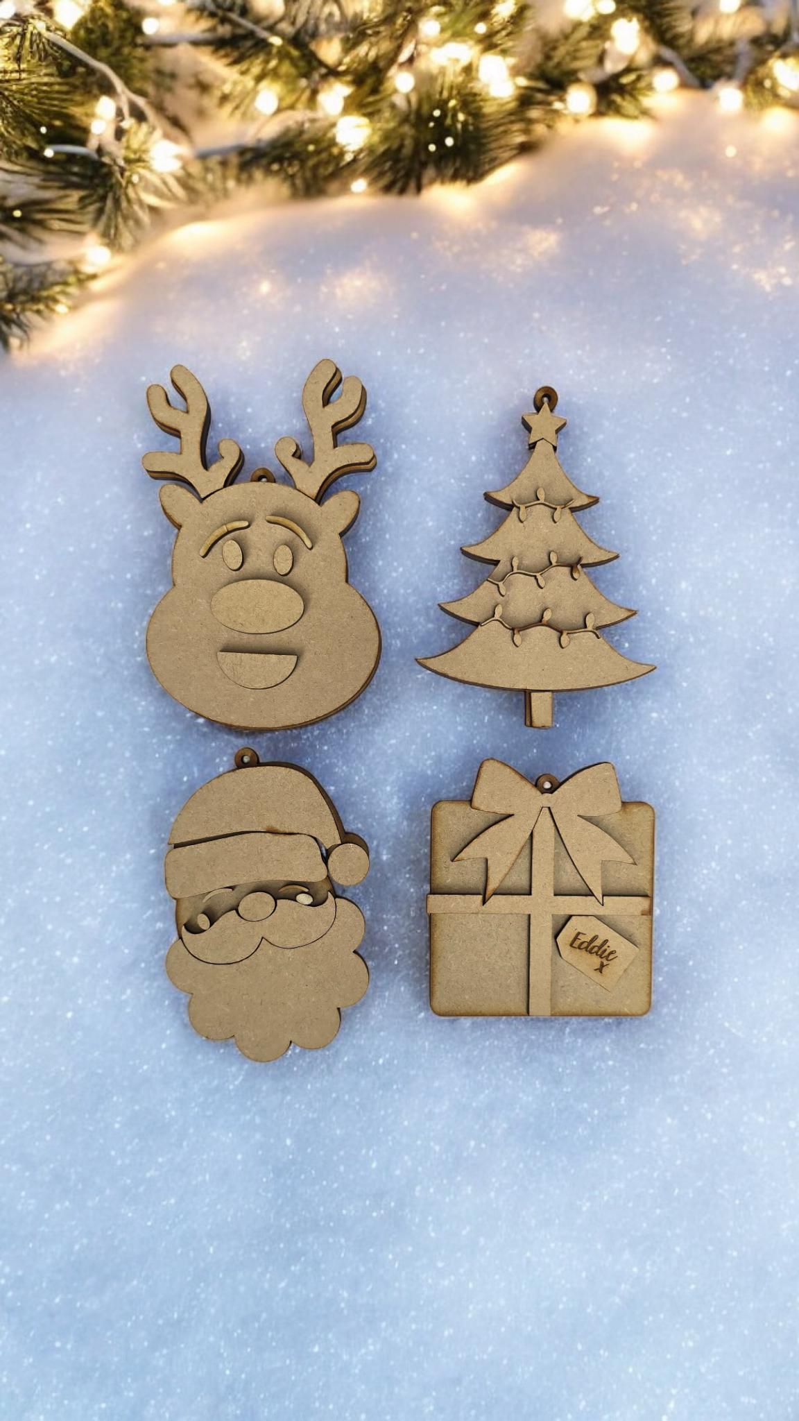 Christmas Painting Kit - Paint your own decorations