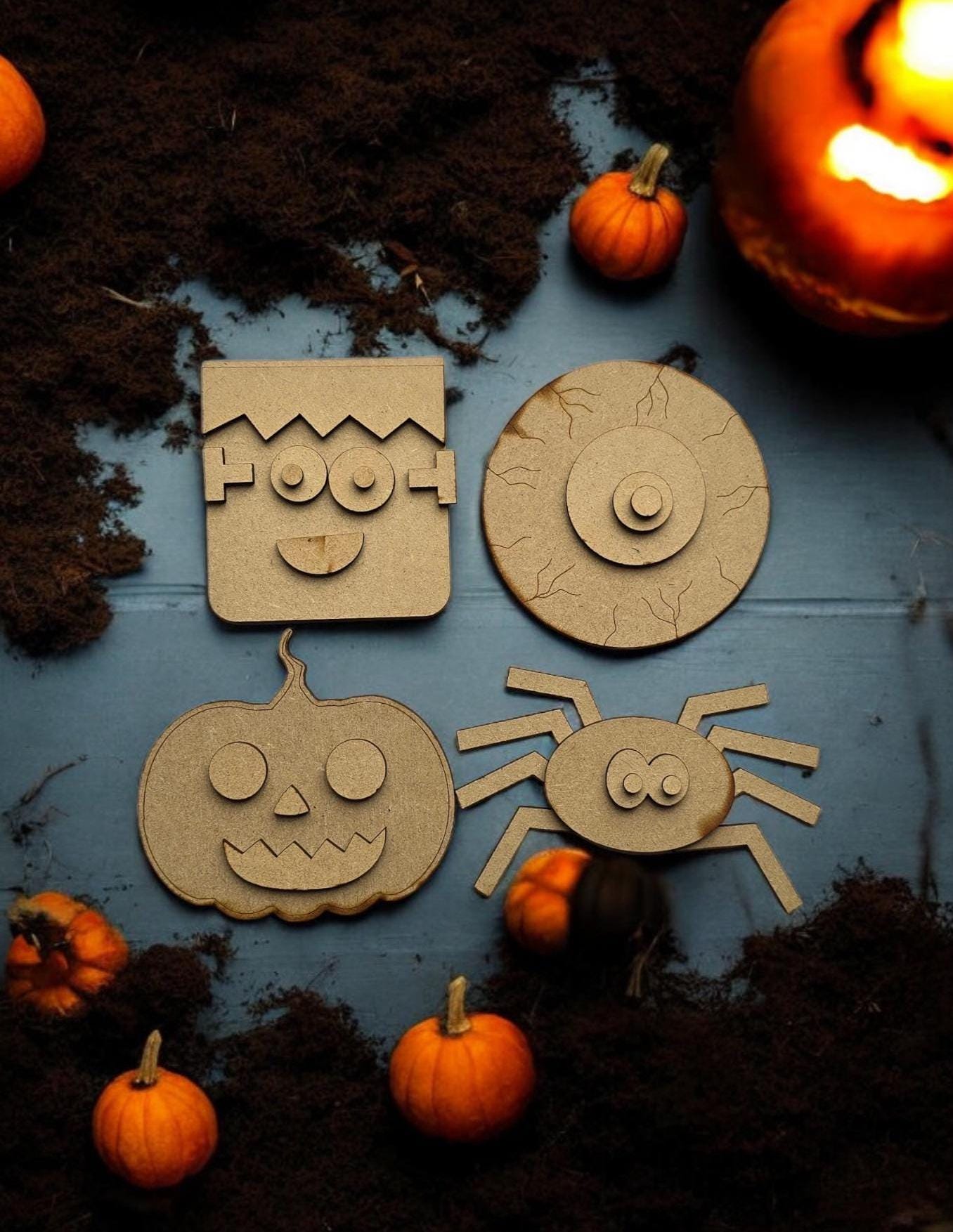 Halloween Painting Kit, Paint your own decorations