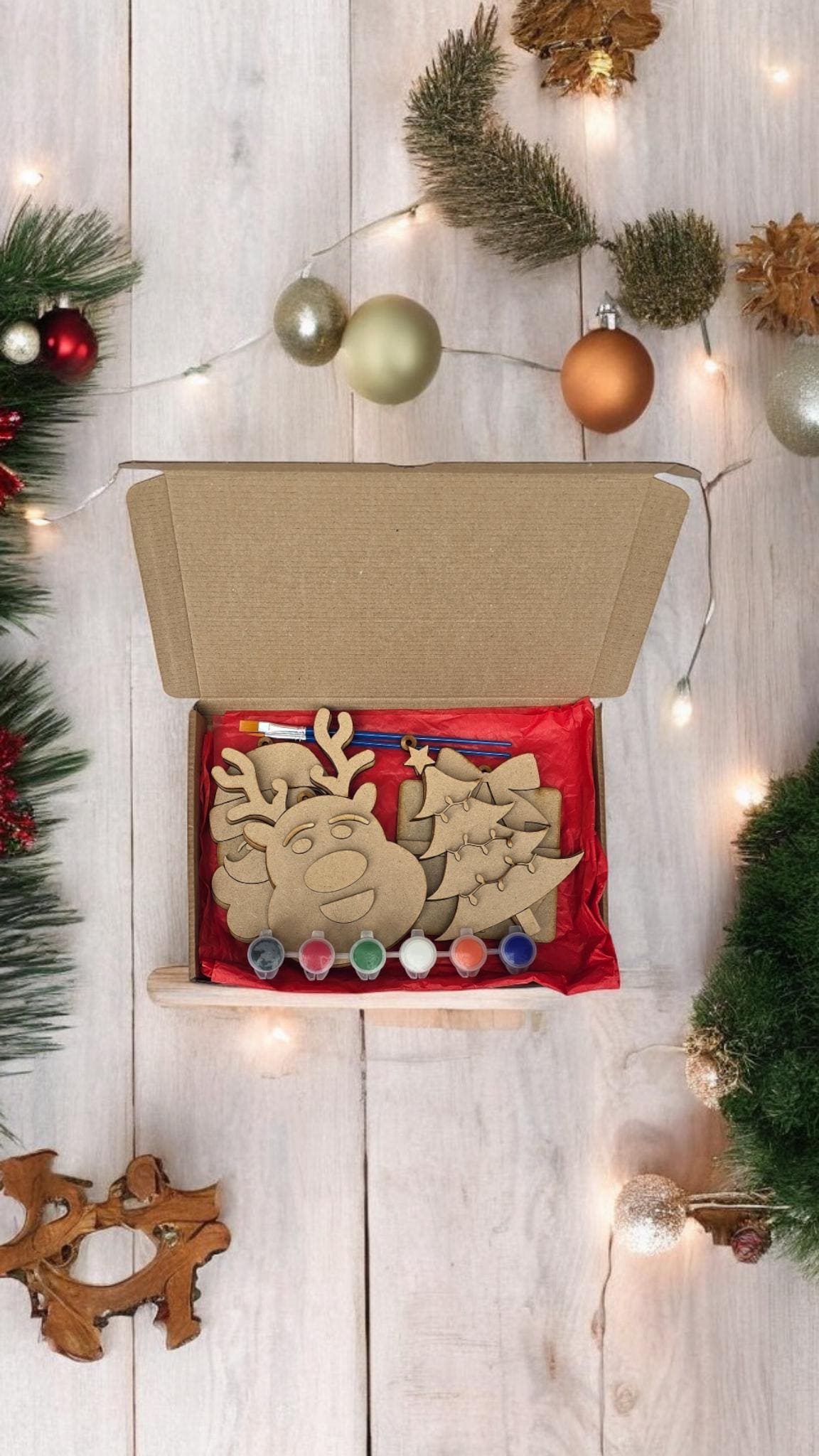 Christmas Painting Kit - Paint your own decorations