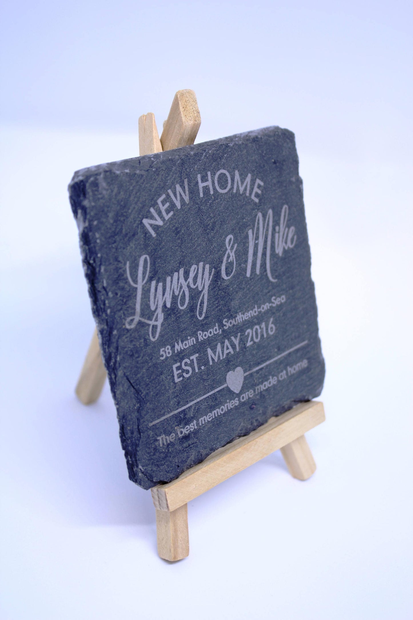 Personalised Housewarming New Home Coasters (Set of 2)
