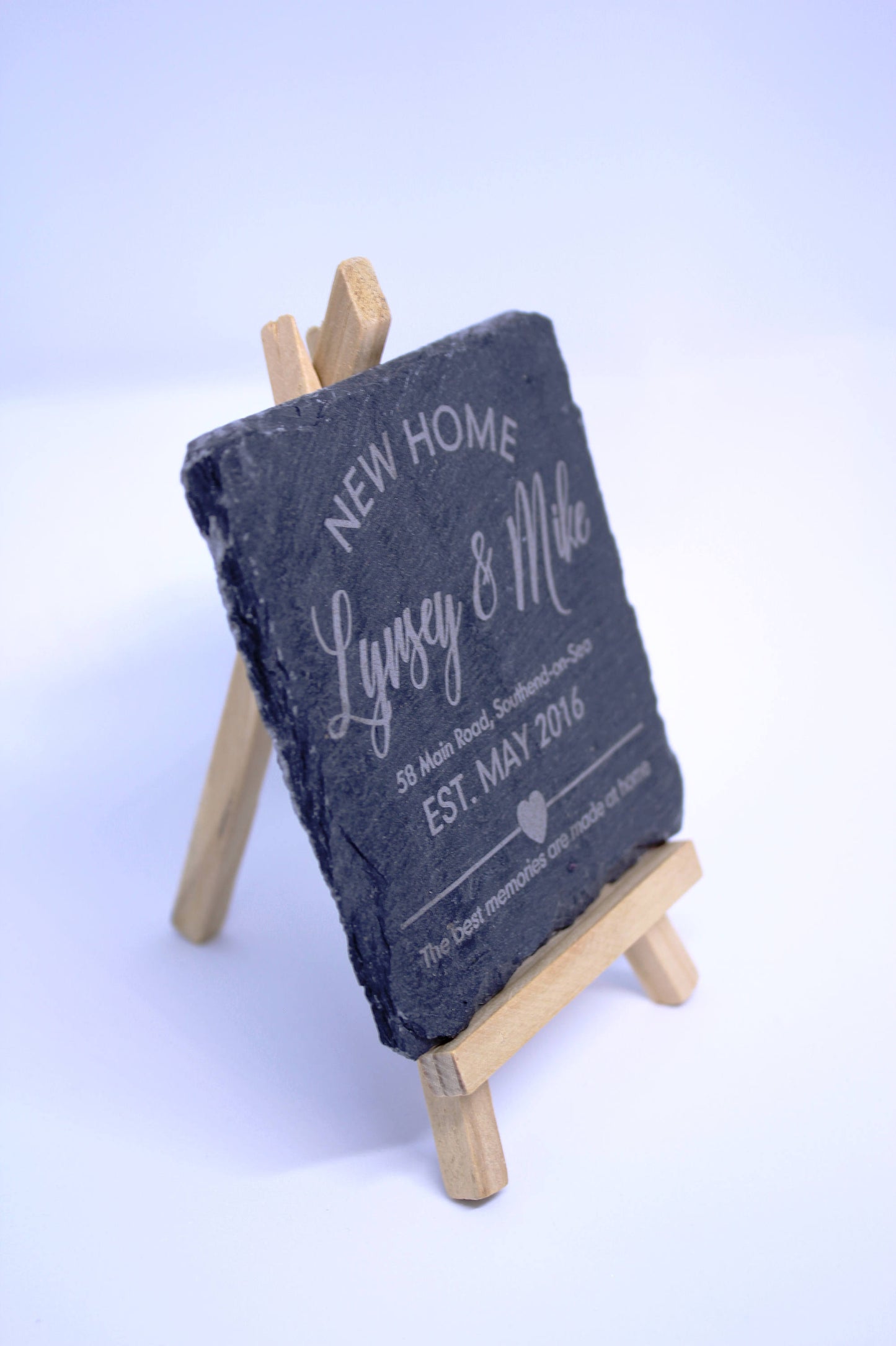 Personalised Housewarming New Home Coasters (Set of 2)