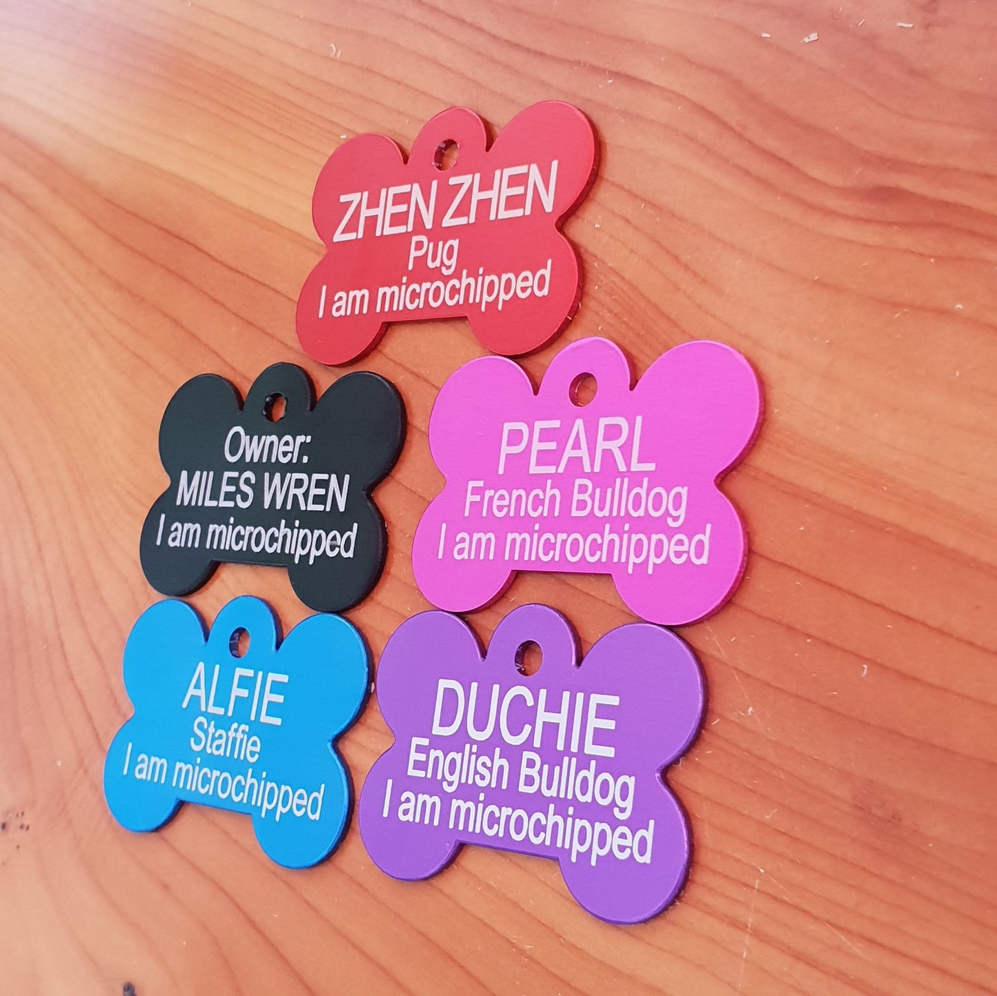 Pet ID Collar Tags - Dog Collar - Cat Collar