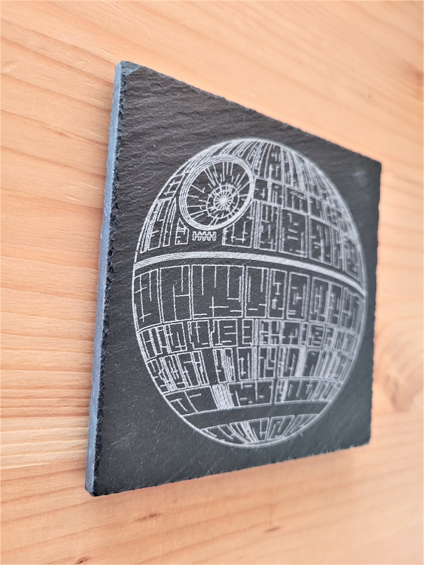 Death Star Slate Coaster,