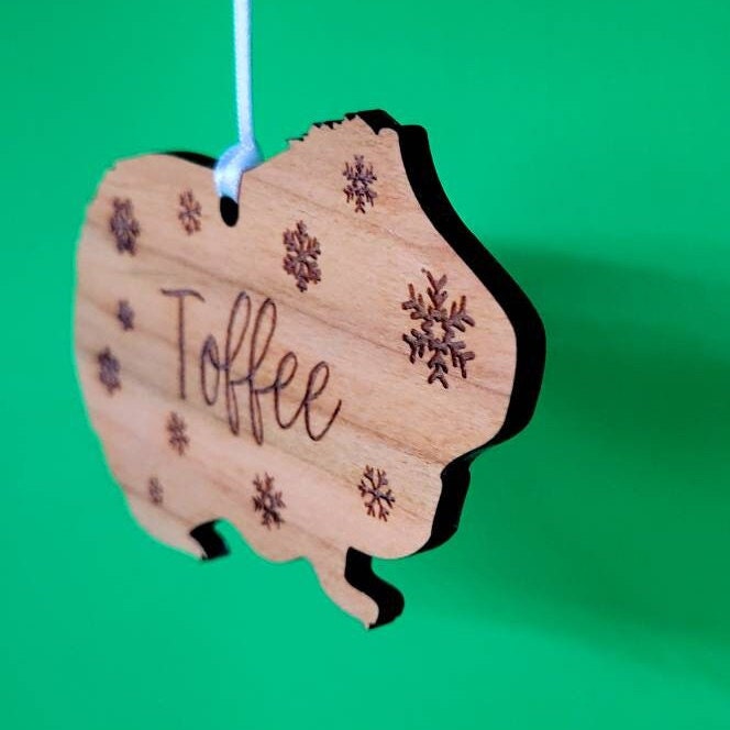Personalised Guinea Pig Decoration