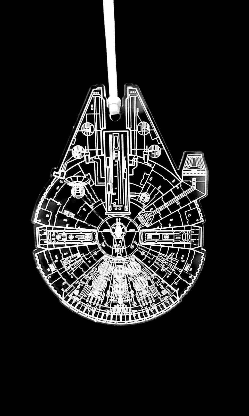 Millennium Falcon Christmas Tree Decoration