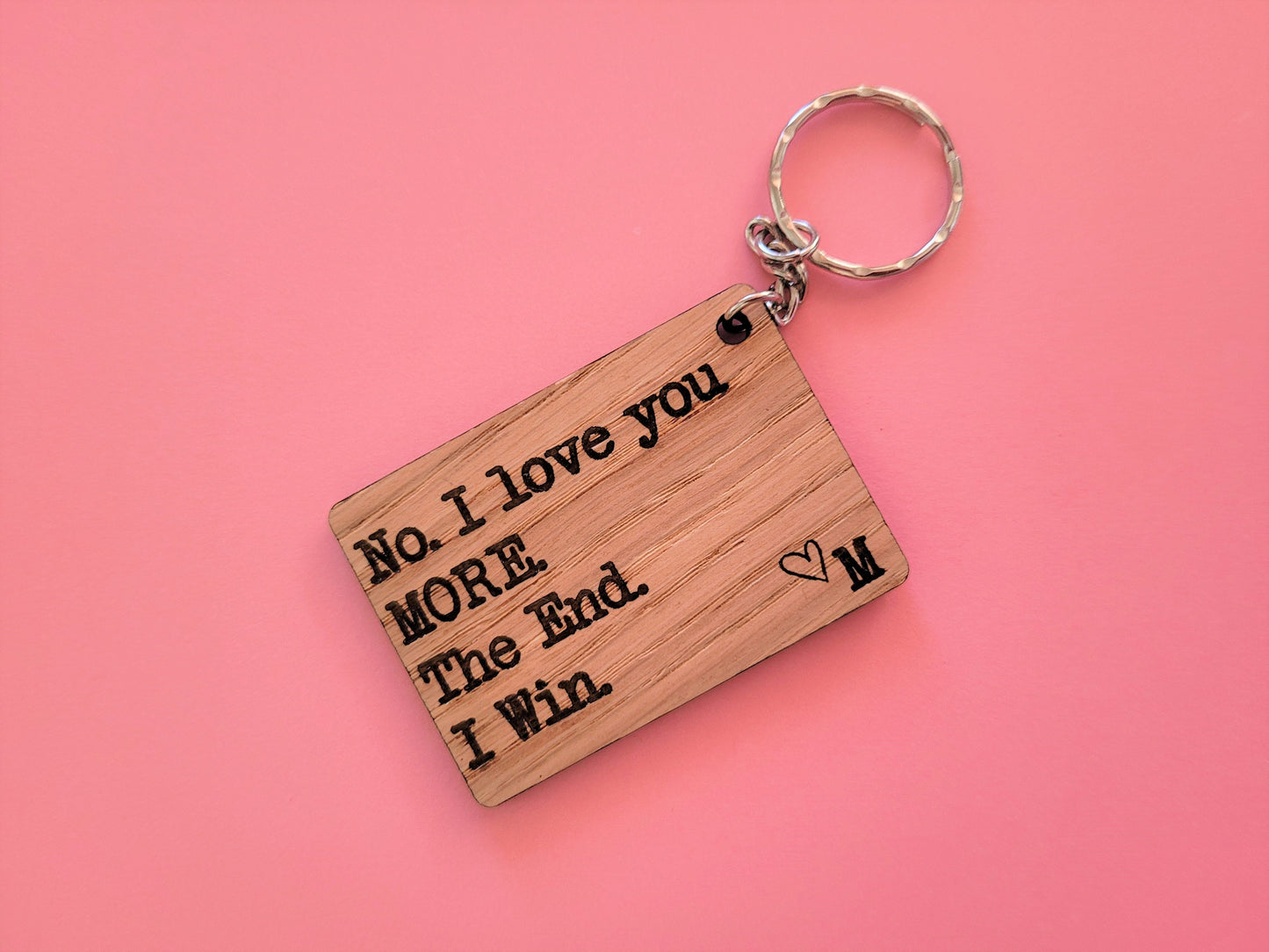 Personalised Couples Keyring