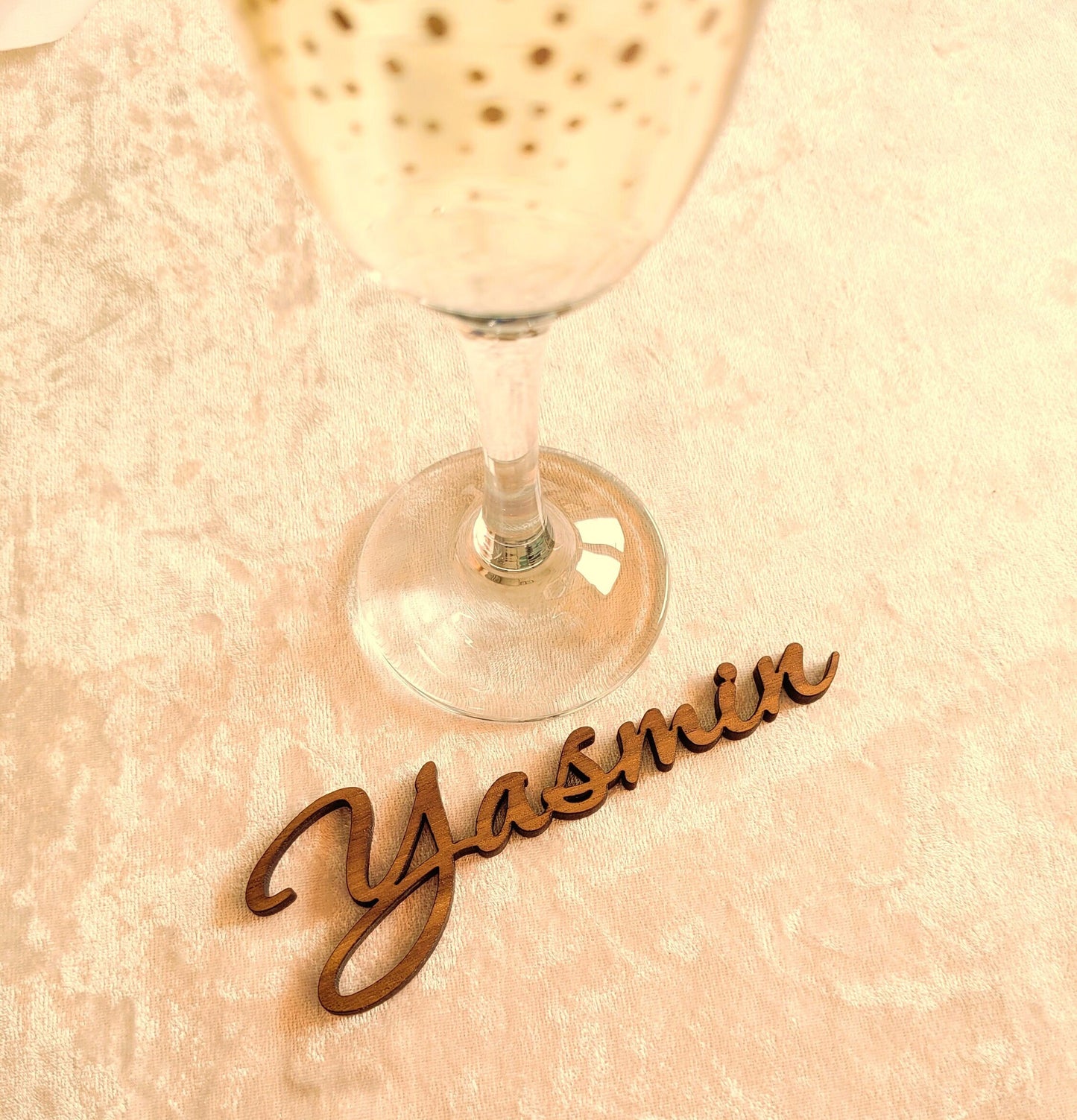 Personalised Wooden Wedding Place Names