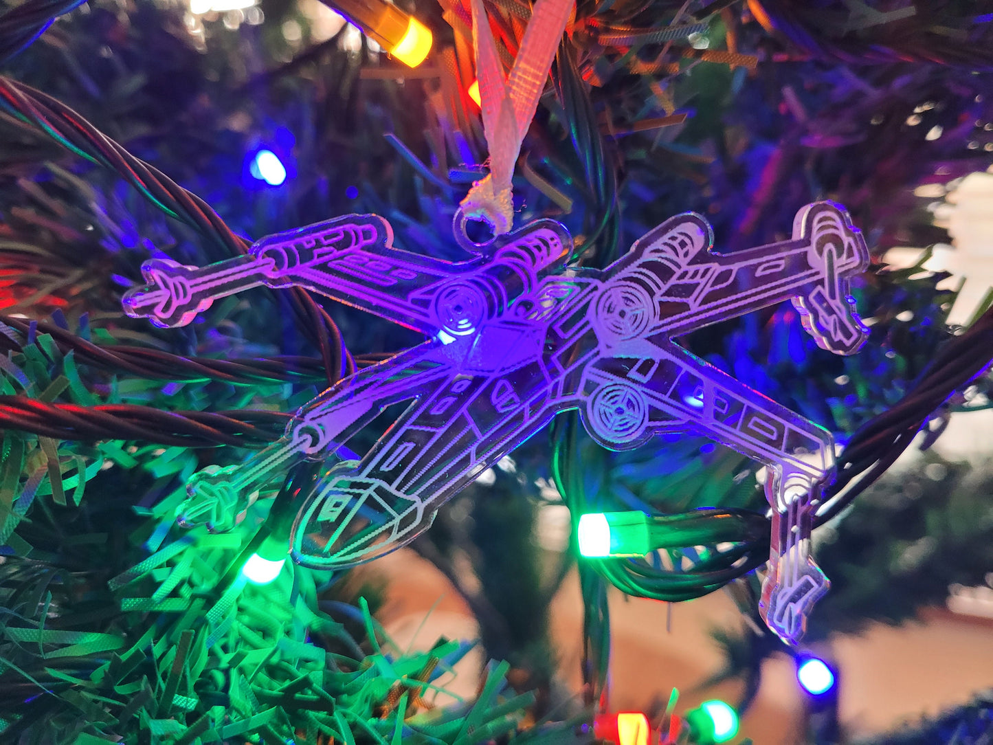 Star Wars X-Wing Starfighter Christmas Tree Decoration