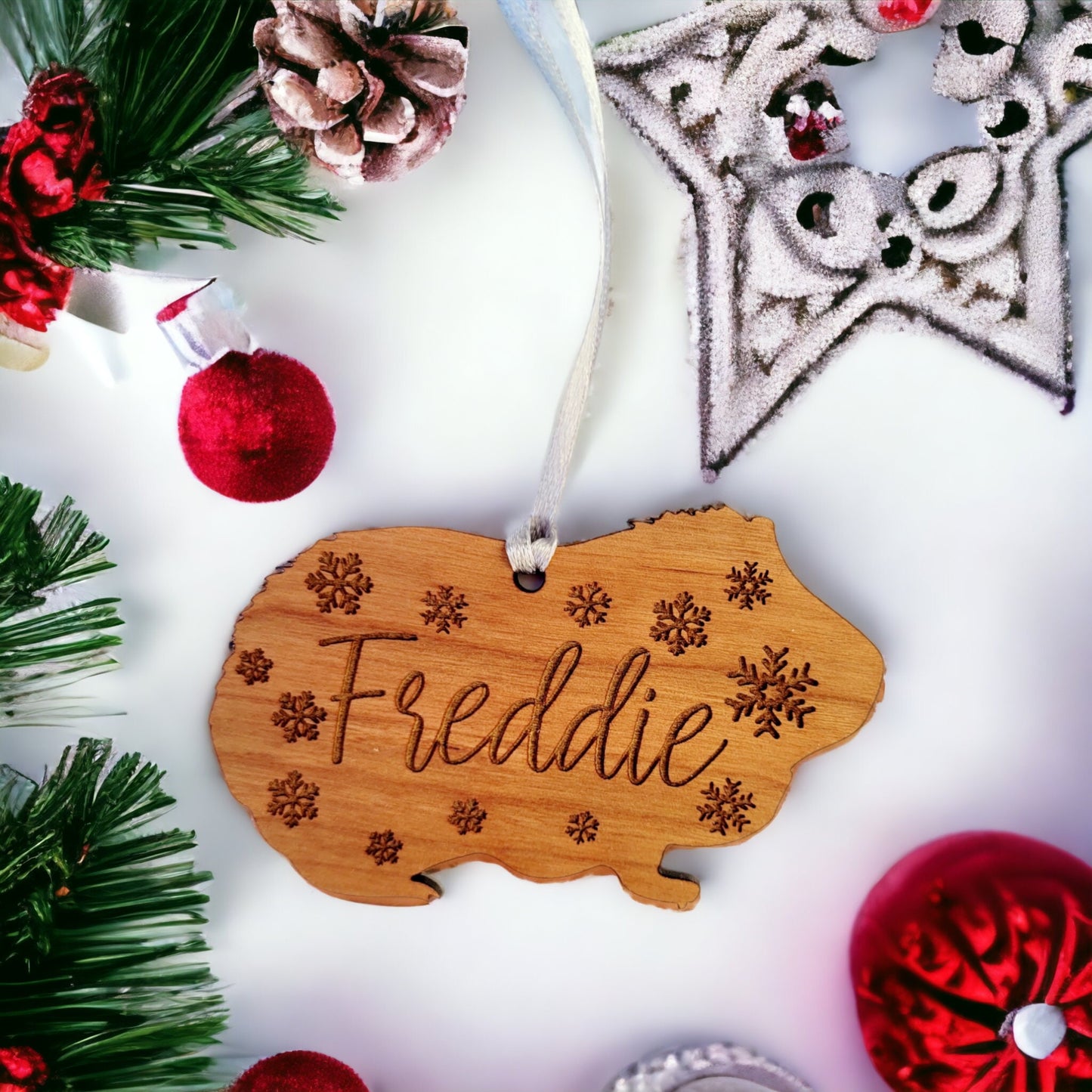 Personalised Guinea Pig Decoration